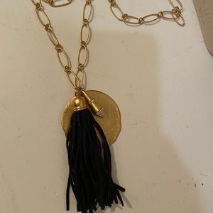 Stella and Dot tassel necklace